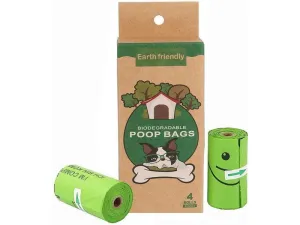 1.8 Silk biodegradable compost bag 4 rolls Pets Qatar