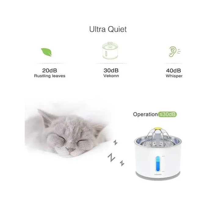 2.4L Round - Stainless Steel Pets Qatar