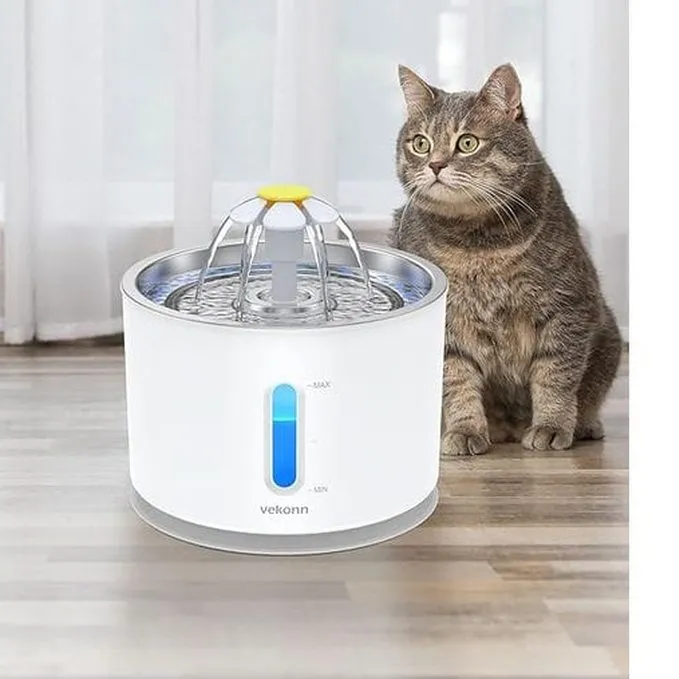 2.4L Round - Stainless Steel Pets Qatar