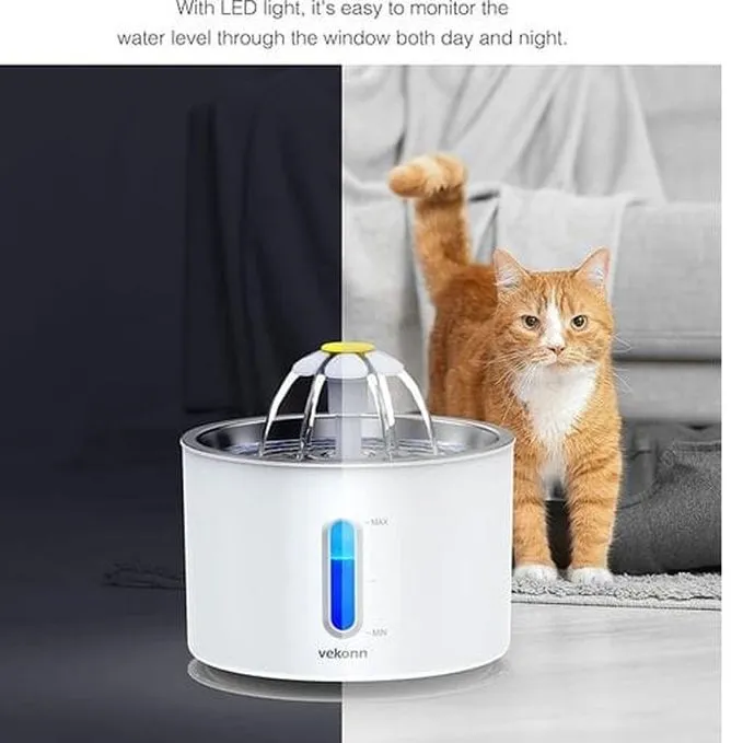 2.4L Round - Stainless Steel Pets Qatar