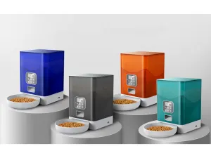 3L Show Color Meal Automatic Pet Food Feeder Pets Qatar
