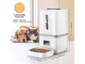 7L Large Capacity Automatic Feeder Pets Qatar