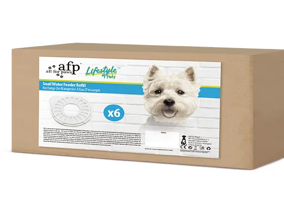 Afb Lifestyle 4 Pets - Snail Water Feeder Refill 6Pk Pets Qatar