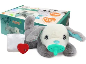 Afb Pups - Heartbeat"N" Warm Pacifier Buddy - White Pets Qatar