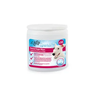 AFP Dental finger wipes 50ct Pets Qatar