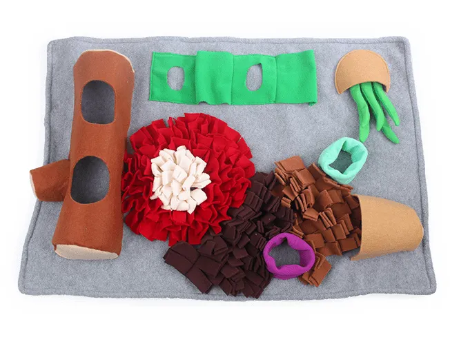 AFP Dig It-Fluffy Mat With Reccoon Toy Pets Qatar