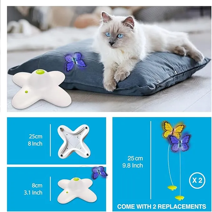 AFP Interactives - Flutter Bug Cat Toy Pets Qatar