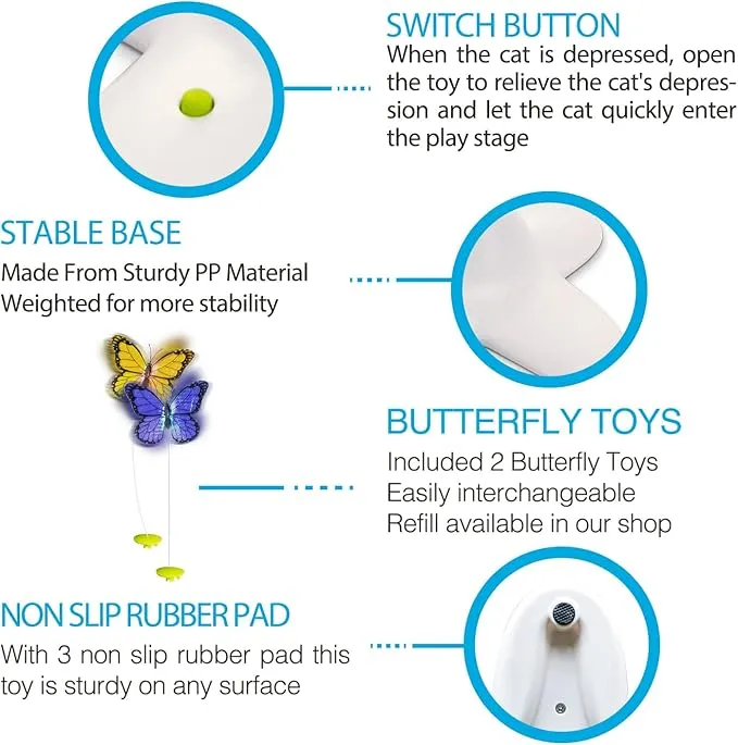 AFP Interactives - Flutter Bug Cat Toy Pets Qatar