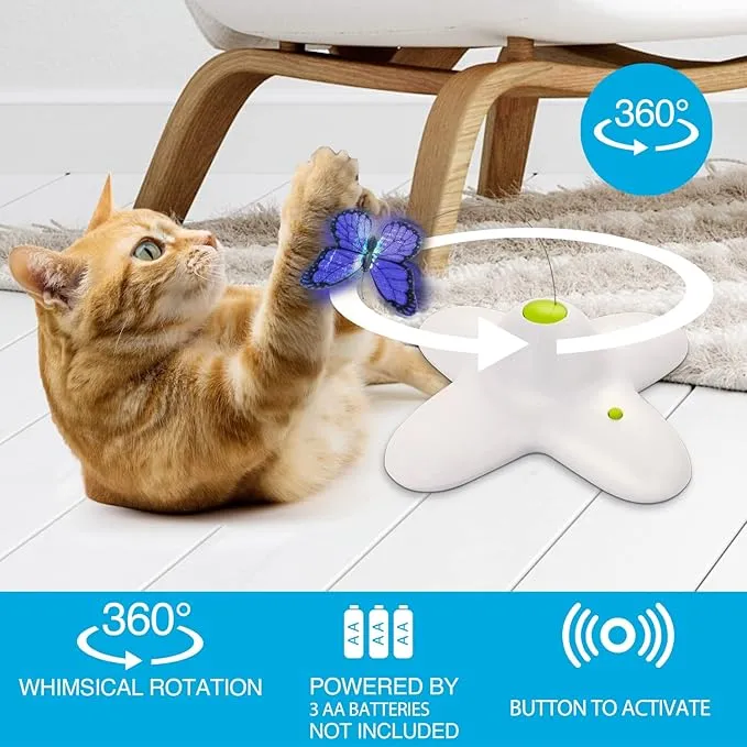 AFP Interactives - Flutter Bug Cat Toy Pets Qatar