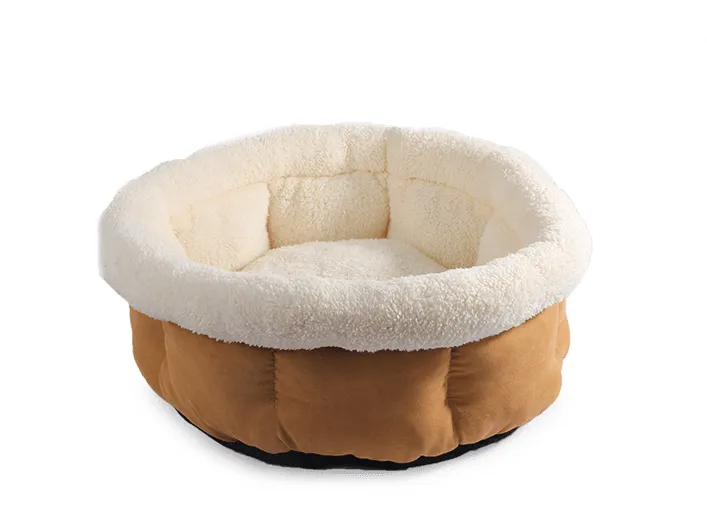 AFP Lamb-Cuddle Bed Tan Pets Qatar