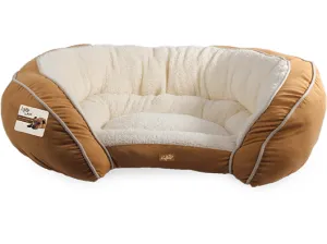 AFP Lamb-Luxury Lounge Bed Tan Pets Qatar