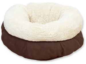 AFP Lambswool - Donut Bed - Brown Pets Qatar