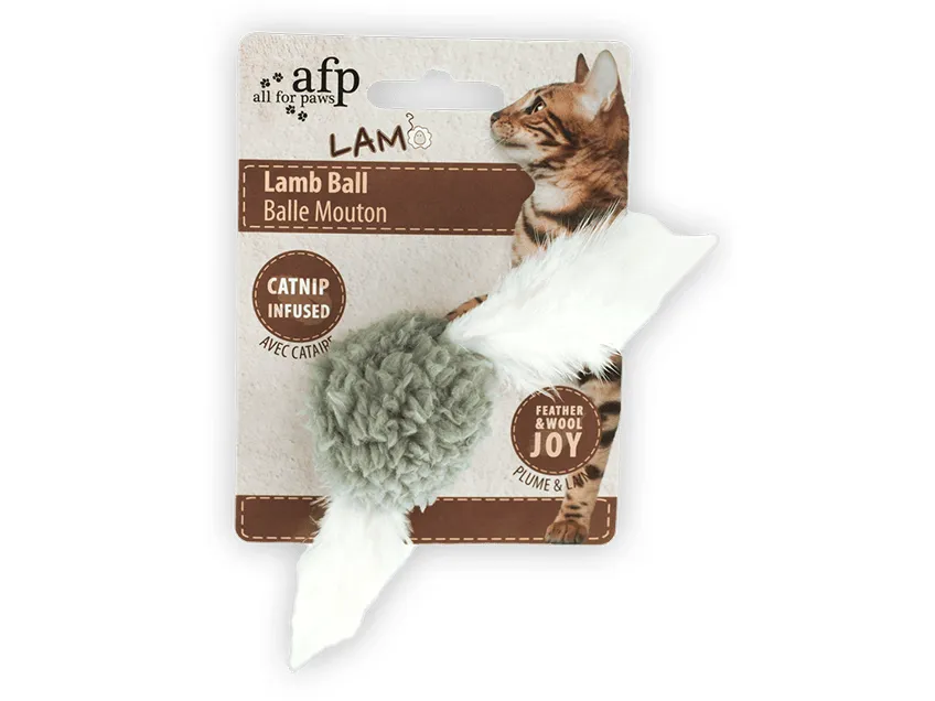 AFP Lambswool - Lamb Ball (with sound chip) Pets Qatar
