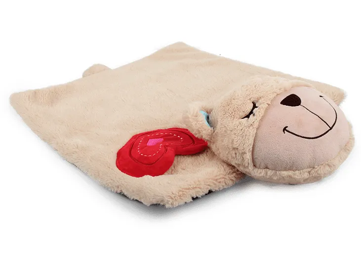 AFP Little Buddy - My Fellow Bear Blanket with Heart Beat Pets Qatar
