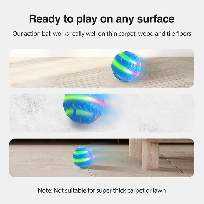 AFP Motion Activated Action Ball Dog Toy Pets Qatar