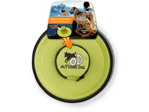 AFP Outdoor Fetch flying disc - Orange & Green Pets Qatar