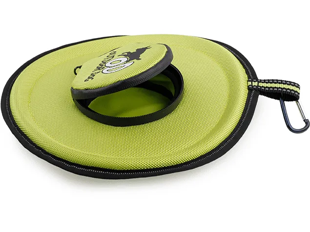 AFP Outdoor Fetch flying disc - Orange & Green Pets Qatar