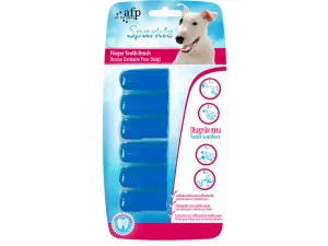 AFP Sparkles - Finger Brush - 6 pack Pets Qatar