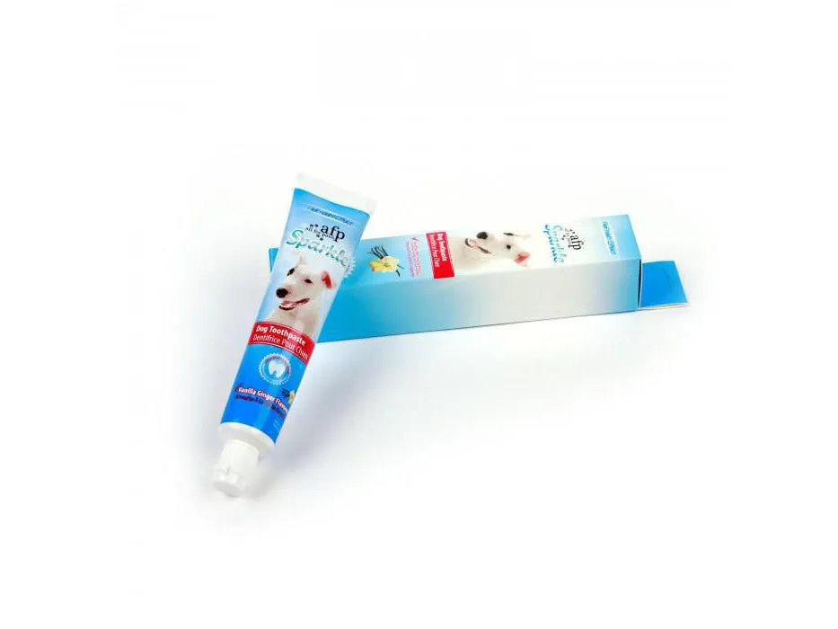 AFP Sparkles - Toothpaste - Vanilla & Ginger Flavor 2.1oz Pets Qatar