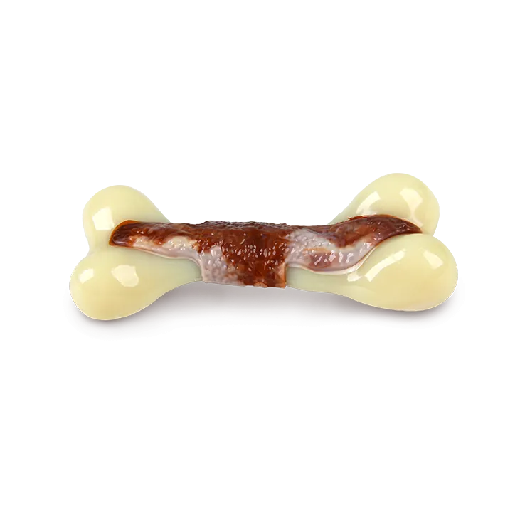 AFP Super Nylon Bone With Beef Flavour infused Dog Toy (Large) Pets Qatar