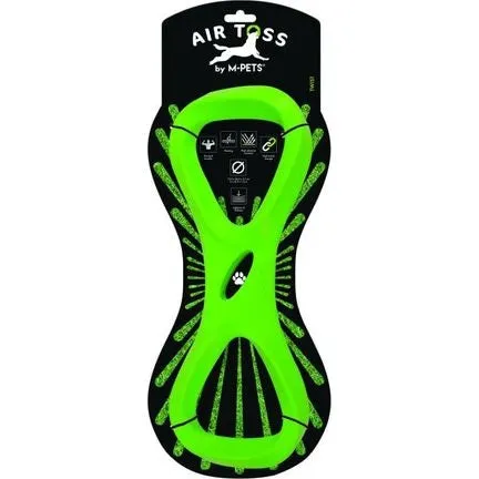 AIR TOSS Dog Floating Toy Mobius - Green Green Pets Qatar
