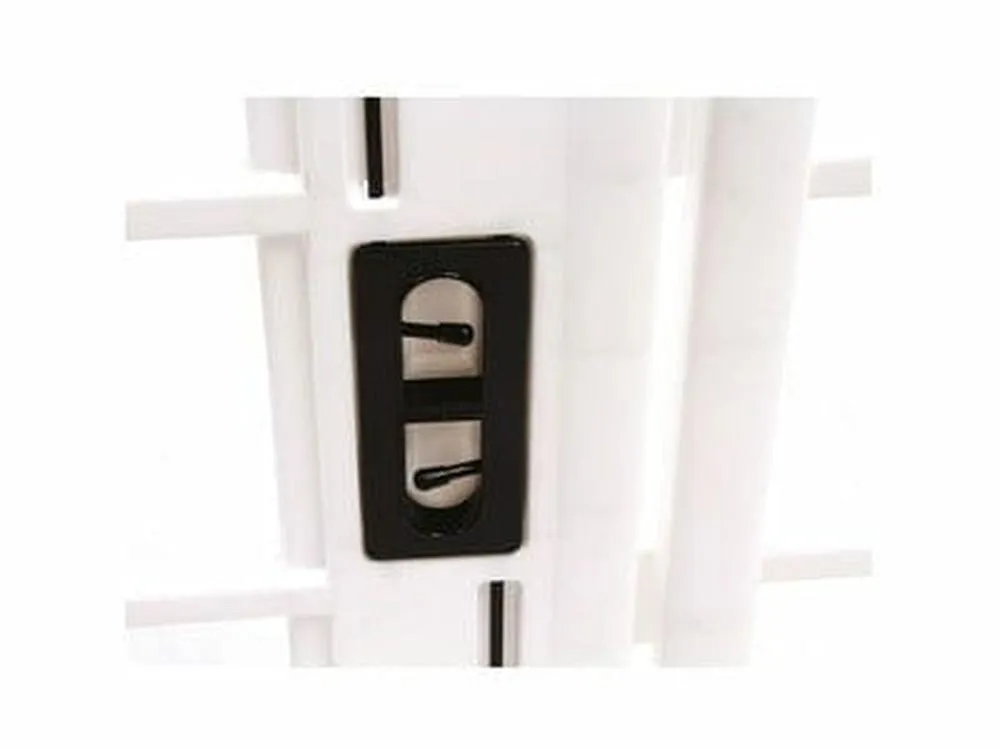 ALASKA FOLDABLE PUPPY PEN WITH DOOR WHITE Pets Qatar