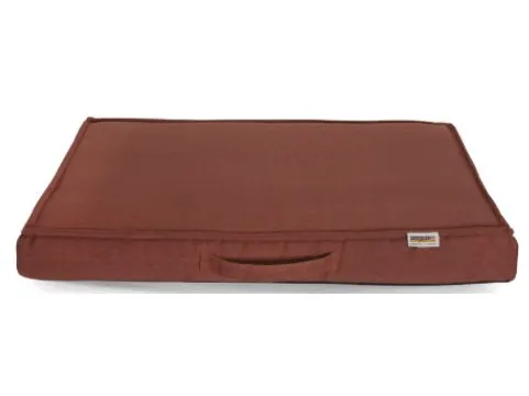 ALBA Cushion with removable cover Bordeaux Canvas 80x60x10 cm Pets Qatar
