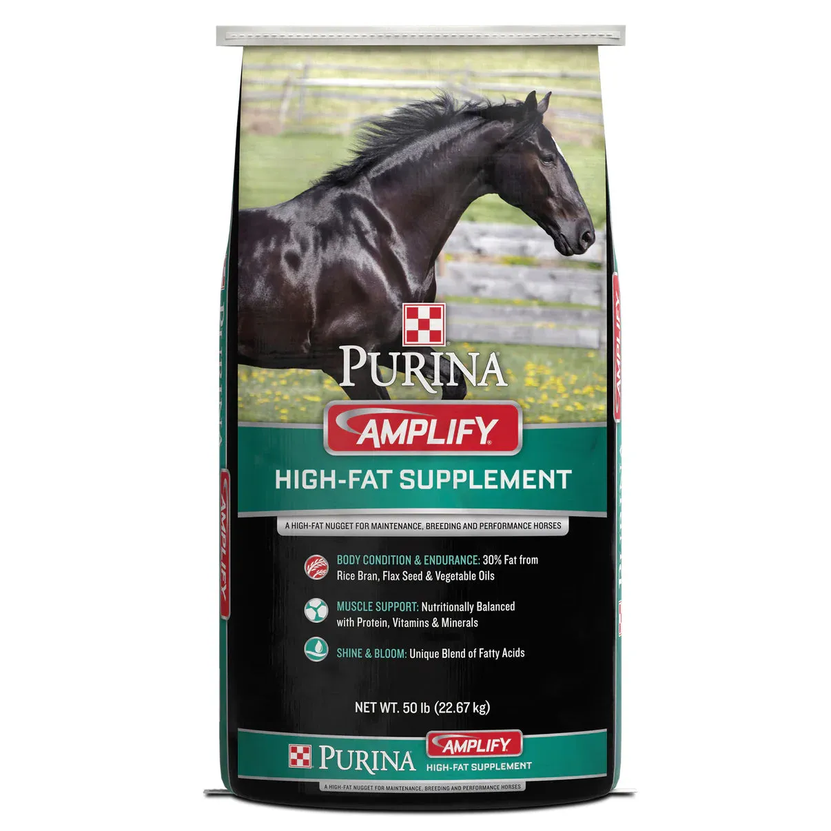 Amplify High-Fat Horse Supplement 50 LB BAG