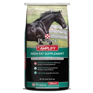 Amplify High-Fat Horse Supplement 50 LB BAG