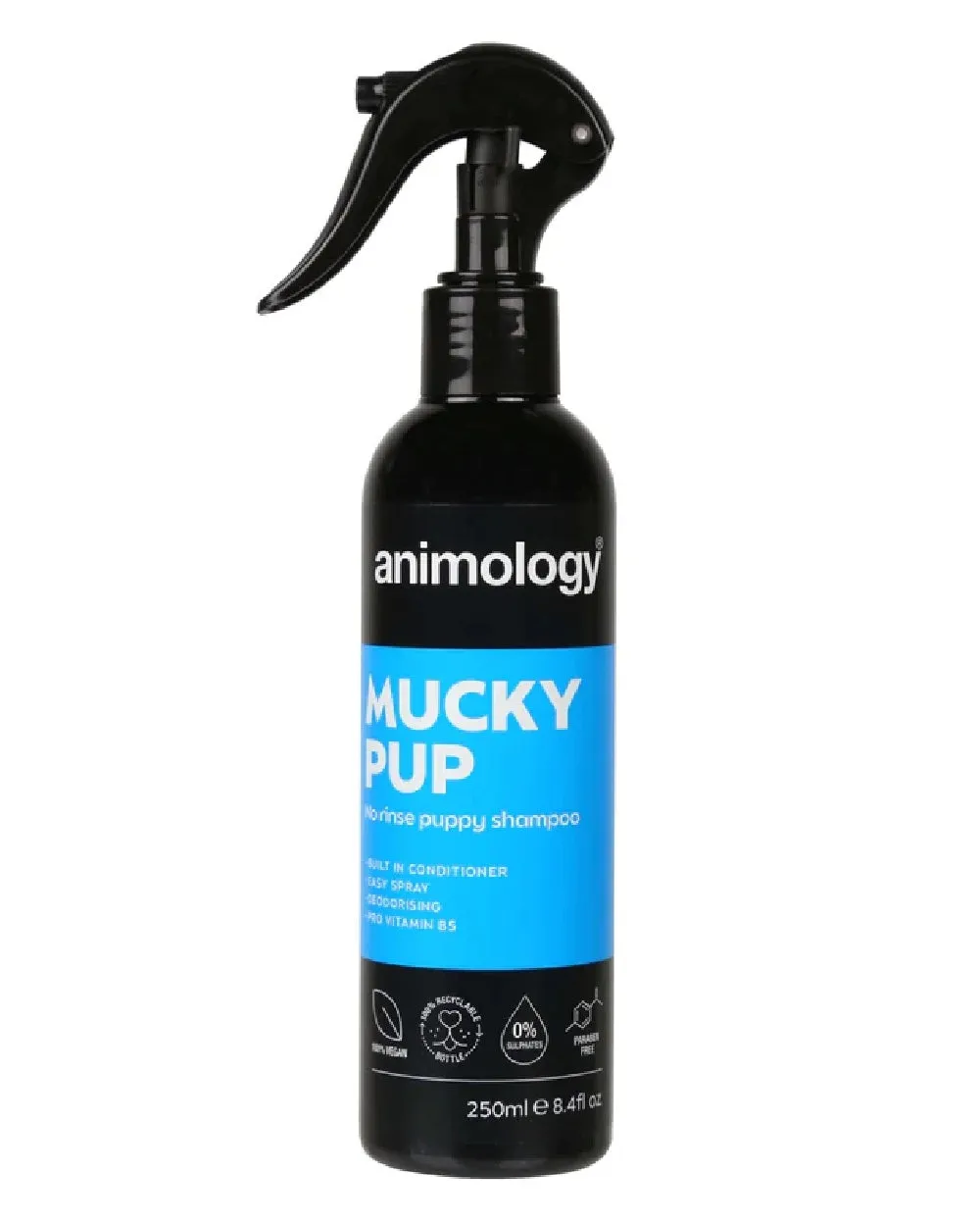 Animology Spray Mucky Pup No Rinse Shampoo 250ml