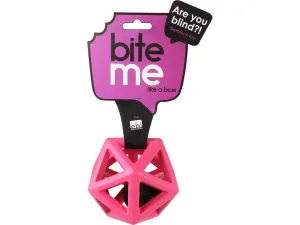 Are You Blind?! Dog toy with bell 10,3x10,3x10,3cm purple Pets Qatar