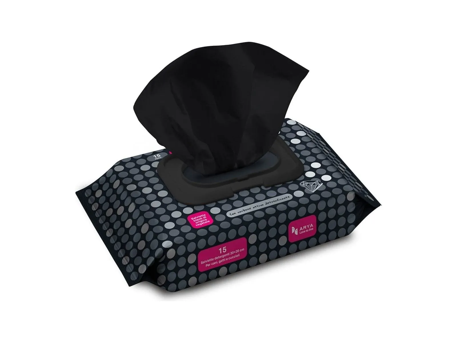 ARYA Wet Wipes with Active Carbon Pets Qatar