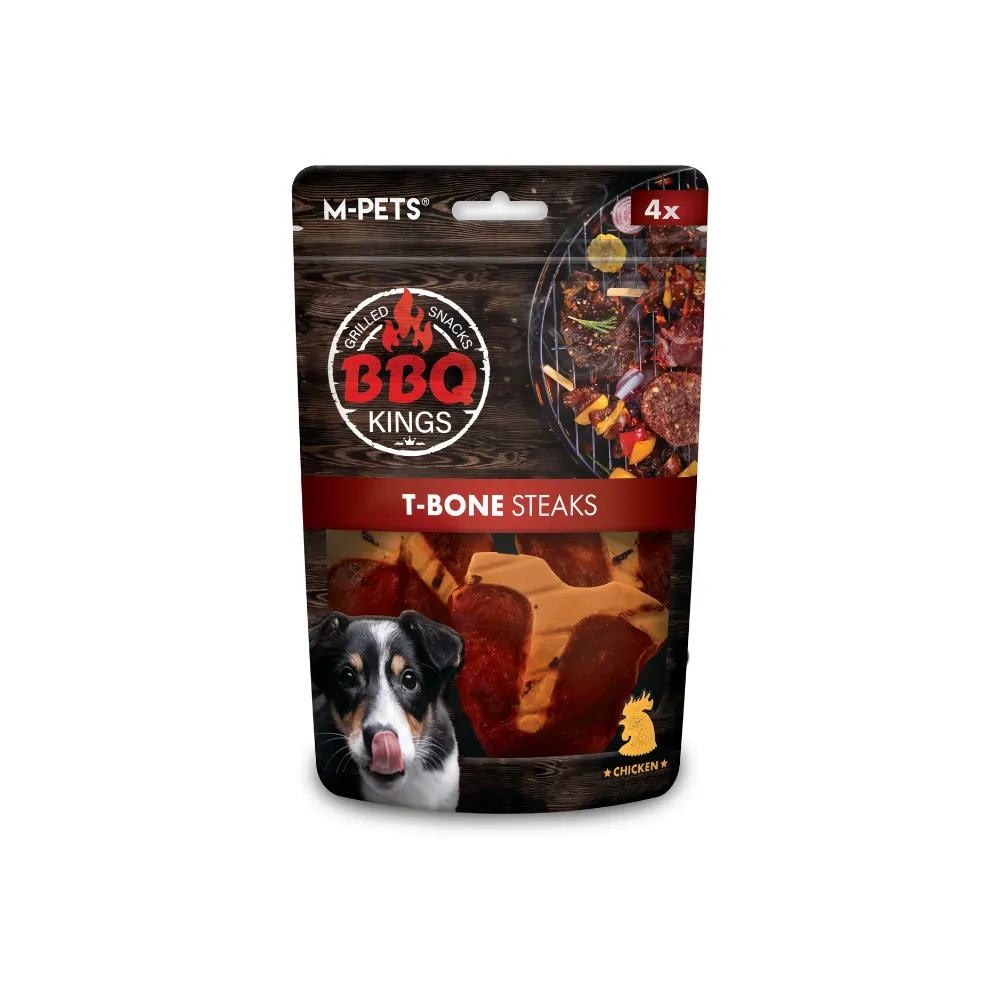BBQ KINGS - Dog Snacks T-Bone Steak