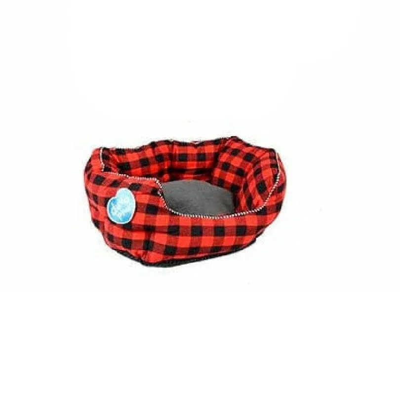 BED OVAL RANCH 41x38x20cm mixed colors Pets Qatar