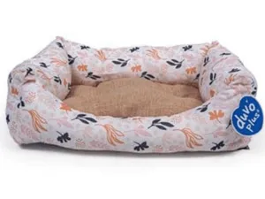 Bed Rectangular Breezy  White Pets Qatar