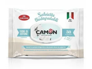 Biodegradable cotton cleansing wipes - Cotton  Flower - 30pcs Pets Qatar