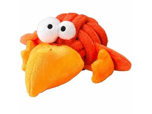 BOBBLE GIANT, KNOTPLUSH 10cm orange Pets Qatar