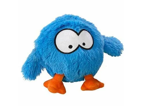 Bouncy Jumping Ball Spasmetic Laughter 28x19cm blue Pets Qatar