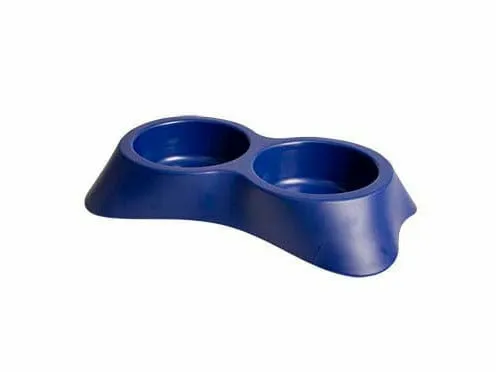 Bowl Nuvola Doppia 1 16x25x4,5cm/200ml night blue Pets Qatar