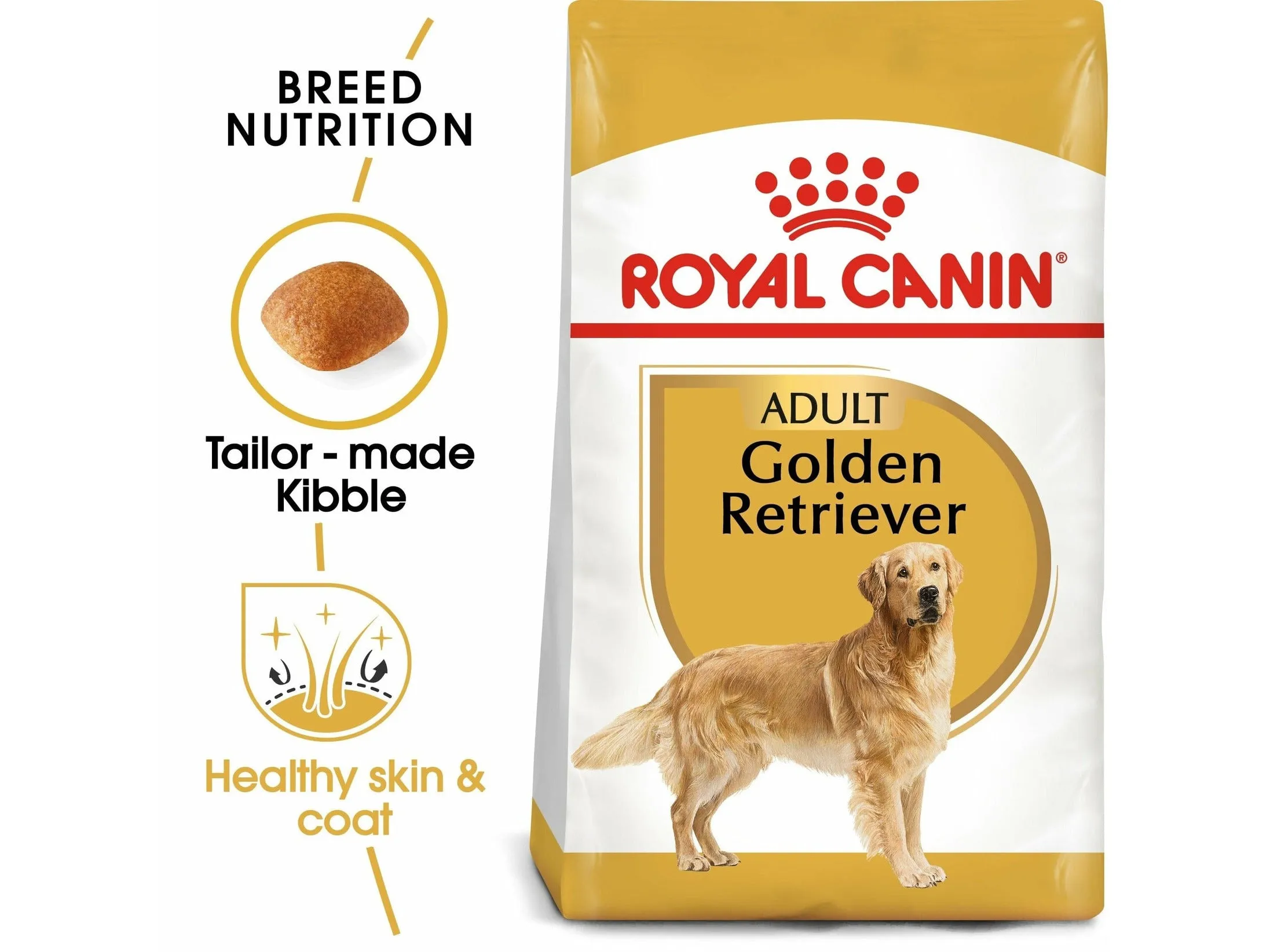 Breed Health Nutrition Golden Retriever Adult 12 KG Pets Qatar
