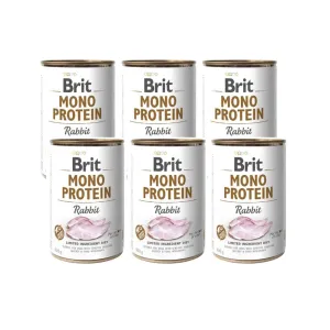 Brit Care Mono Protein Rabbit 6x400 g Pets Qatar