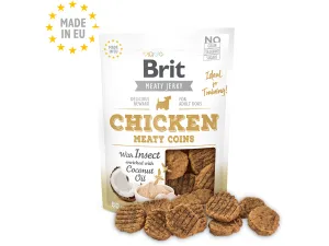 Brit Jerky-Chicken with Insect Meaty Coins 80g Pets Qatar