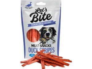 Brit Let’s Bite Meat Snacks. Duck Stripes 80 g Pets Qatar