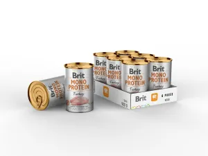 Brit Mono Protein Turkey 6x400g Pets Qatar