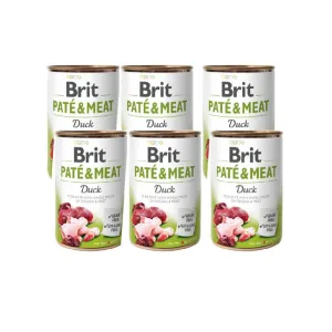 Brit Pate & Meat Duck 6x400 g Pets Qatar