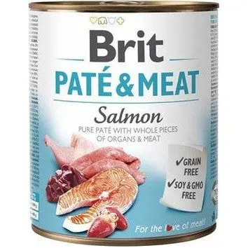 Brit Pate & Meat Salmon 800 g Pets Qatar