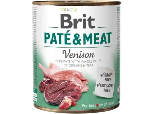 Brit Pate & Meat Venison 800 g Pets Qatar