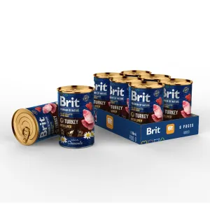 Brit Premium by Nature Turkey with Liver 6x400g Pets Qatar