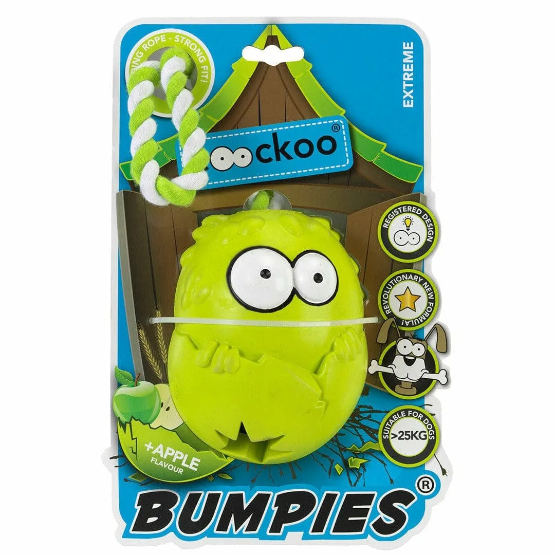 Bumpies (M) With Rope Apple Yellowwish M - 7-16kg green Pets Qatar