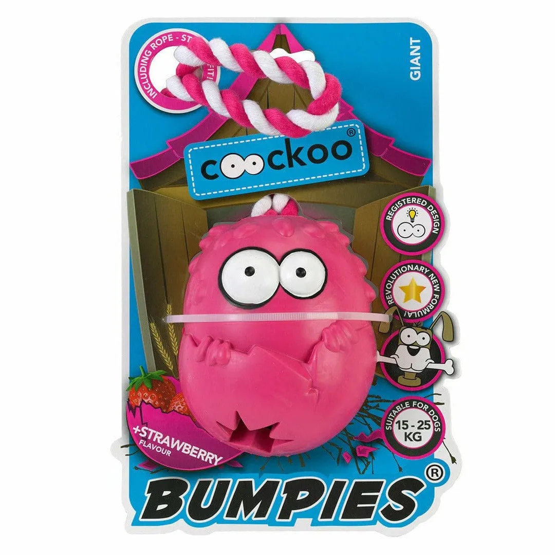 Bumpies (XL) With Rope Strawberry Hot XL - >27kg pink Pets Qatar